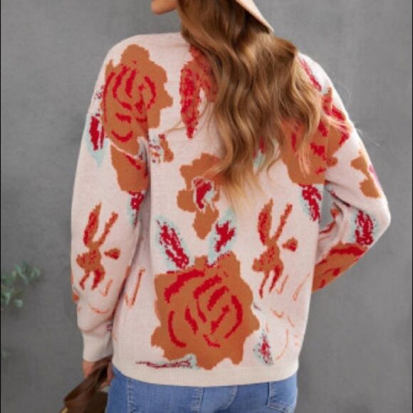 New Floral Sweater  - Picture 10 of 10